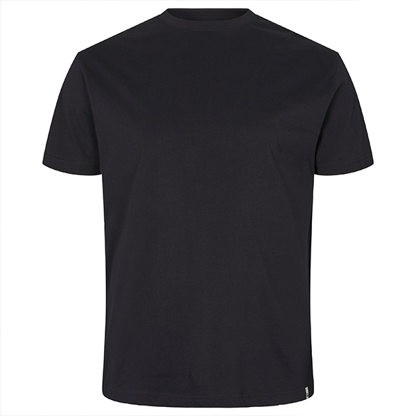 Zwarte Basic T-shirts O-neck | 2 Stuks | North 56Denim