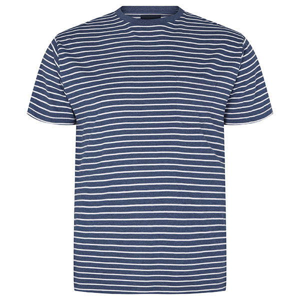 Blauw Wit Gestreept T-Shirt O-neck | North 56°4