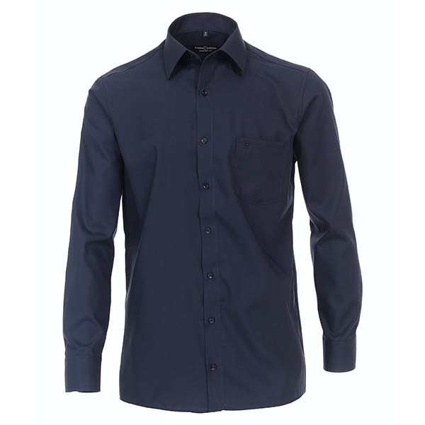 Donkerblauw Overhemd Comfort Fit | Casamoda