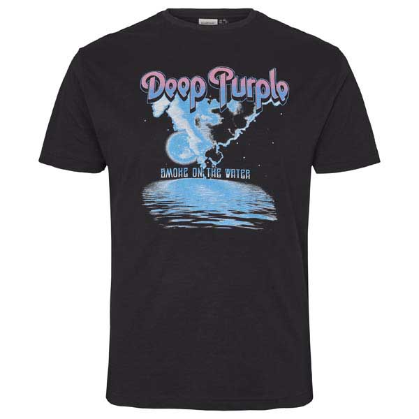 Zwart Deep Purple T-Shirt O-Neck 8XL | North 56Denim