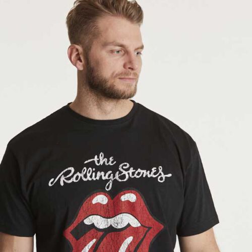 zwart rolling stones t-shirt