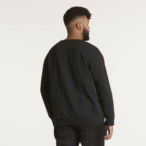 zwarte sweater met crew neck