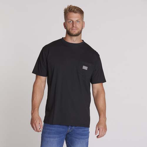 Zwart Cool Deyed T-Shirt