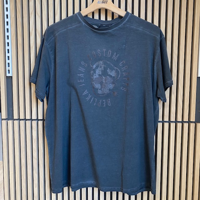 Tie & Deyed Skull print t-shirt 4XL | Replika