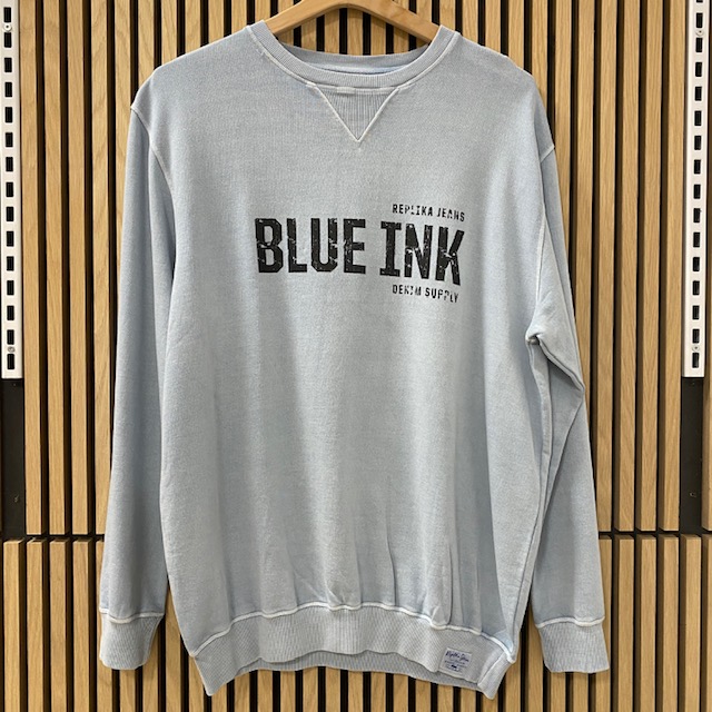 Blauwe Logo Sweater XL | Replika