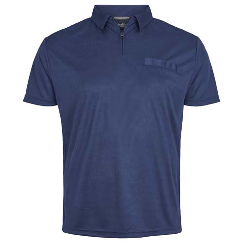 Blauwe Polo Cool Effect | North 56°4