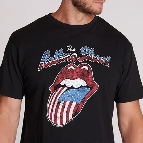 Zwart Rolling Stones T-shirt