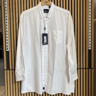 Wit Overhemd Lange Mouw 4XL | North 56°4