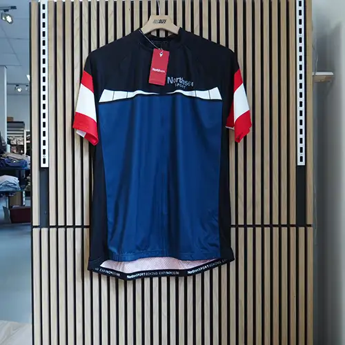 Zwart Fietsshirt Met Rits 3XL | North 56°4 Sport