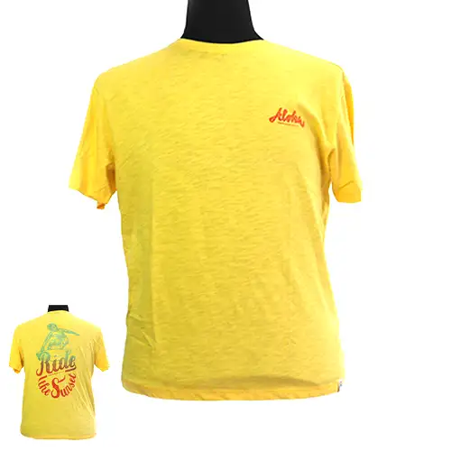 geel t-shirt