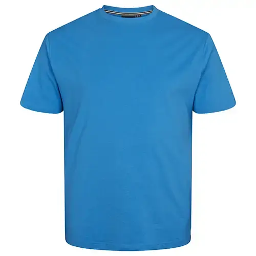 Basic T-shirt met Ronde Hals Blauw | North 56°4