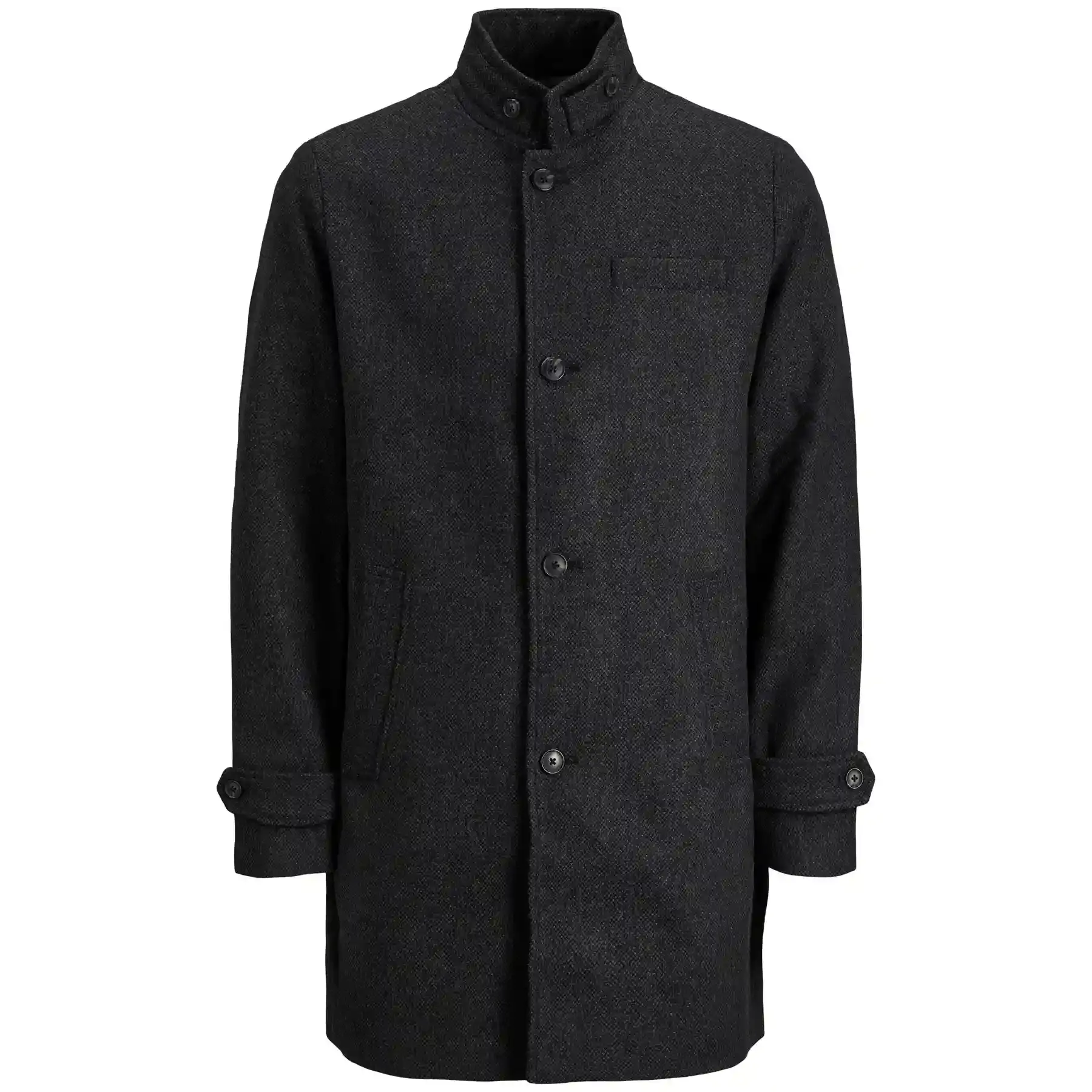 #Luxe Wool Mantel Jacket 12195013 Zwart | Jack & Jones